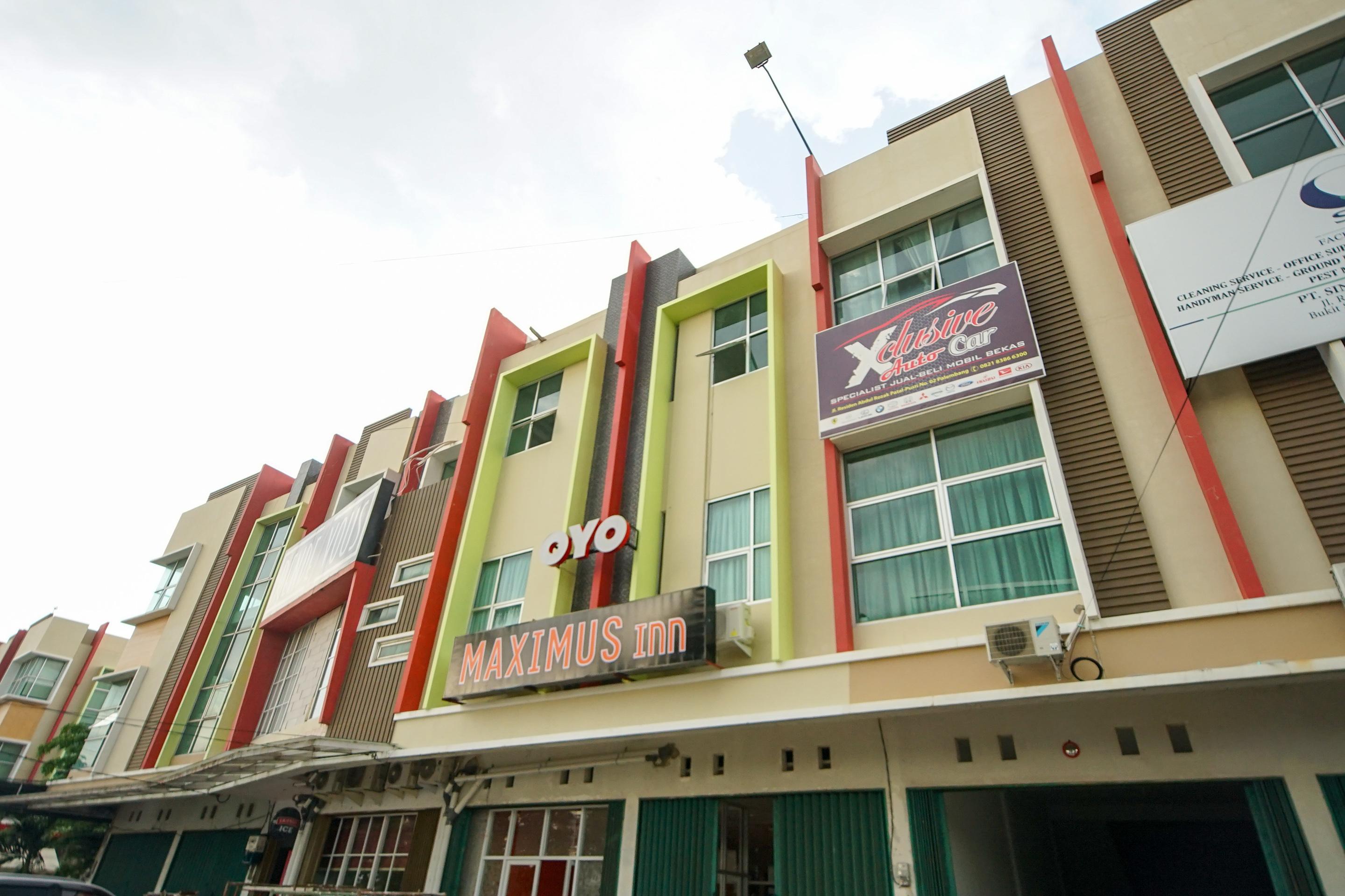 Oyo 251 The Maximus Inn Hotel Palembang Exteriér fotografie