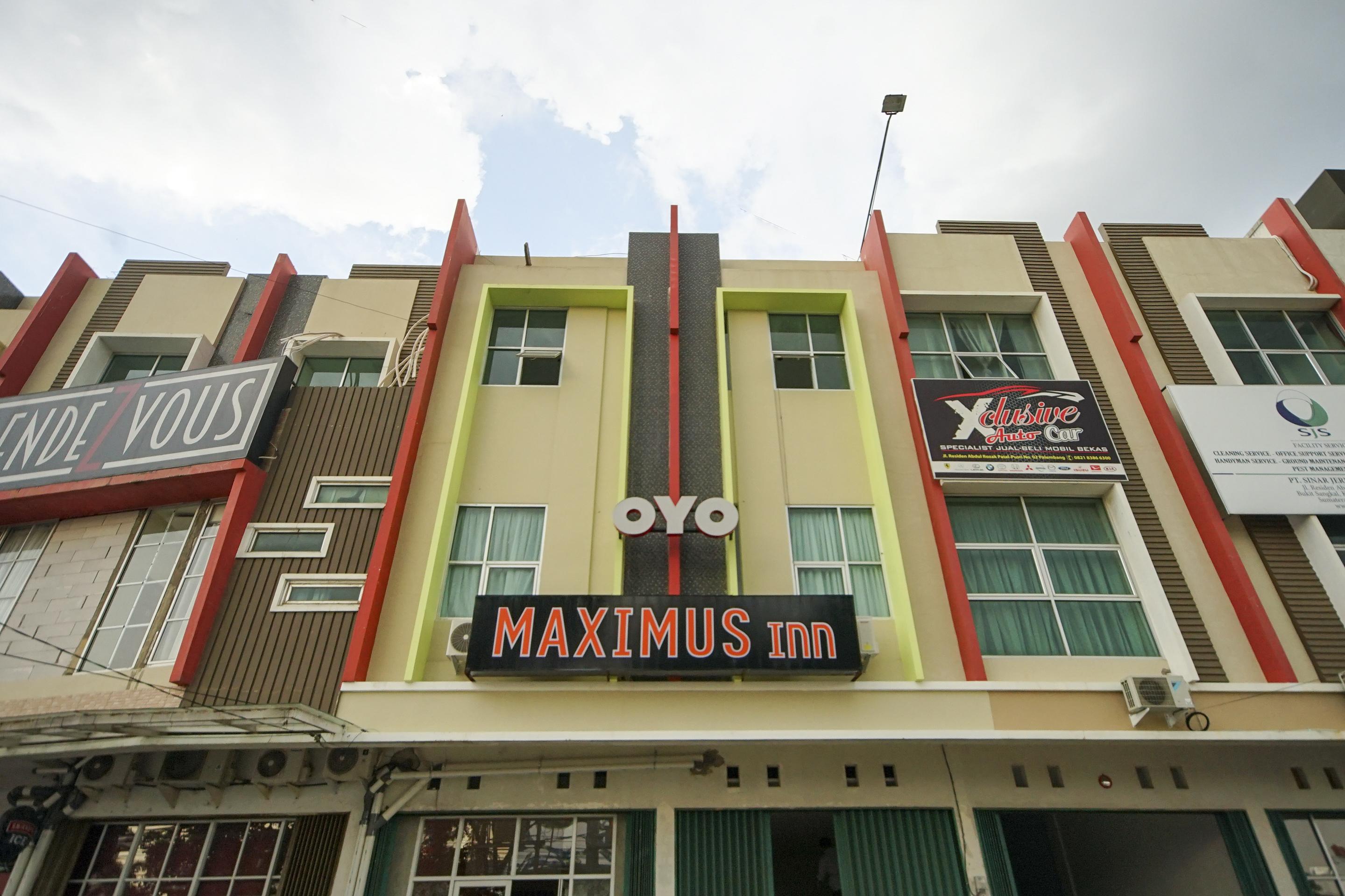 Oyo 251 The Maximus Inn Hotel Palembang Exteriér fotografie